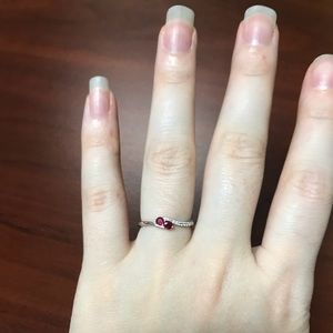 Ladies Ruby Fashion Ring
